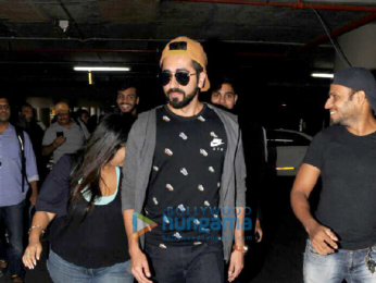 Ayushmann Khurrana snapped at the airport