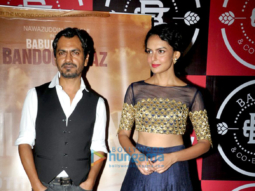Cast and crew of the film 'Babumoshai Bandookbaaz' grace the film's success bash