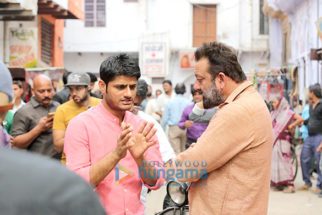 On The Sets Of The Movie Bhoomi