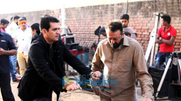 On The Sets Of The Movie Bhoomi