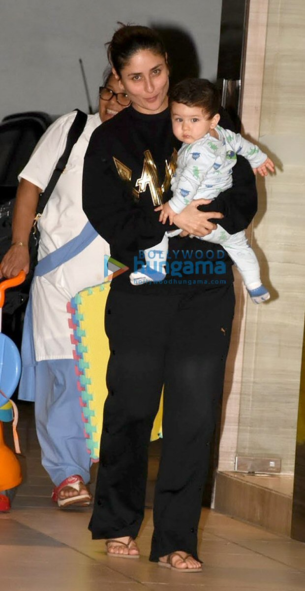 Check out Kareena Kapoor Khan kick started her birthday with son Taimur Ali Khan3
