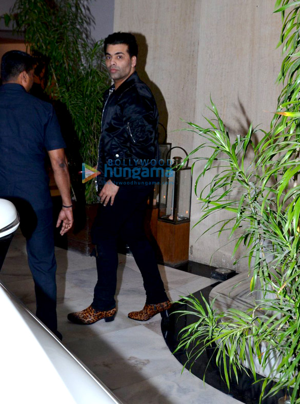 Karan Johar and Sidharth Malhotra snapped post dinner at Manish Malhotra’s house Karan Johar and Sidharth Malhotra snapped post dinner at Manish Malhotra’s house