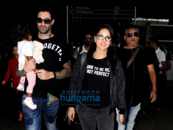 Taapsee Pannu, Varun Dhawan, Jacqueline Fernandez, Sunny Leone & Daniel Weber snapped at the airport