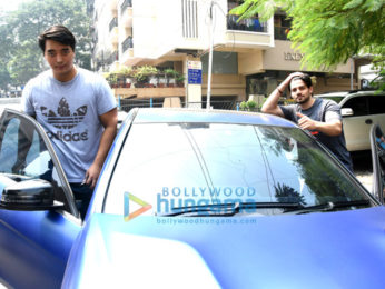 Sooraj Pancholi and Rinzing Denzongpa snapped in Bandra