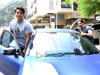Sooraj Pancholi and Rinzing Denzongpa snapped in Bandra