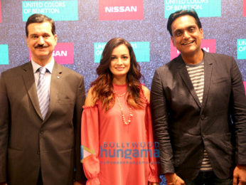 Dia Mirza graces the launch of new Nissan India Micra 'Fashion Edition'