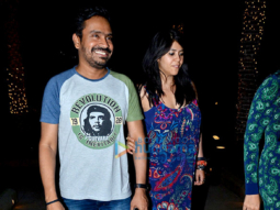 Ekta Kapoor and friends snapped post dinner at Yauatcha in Bandra