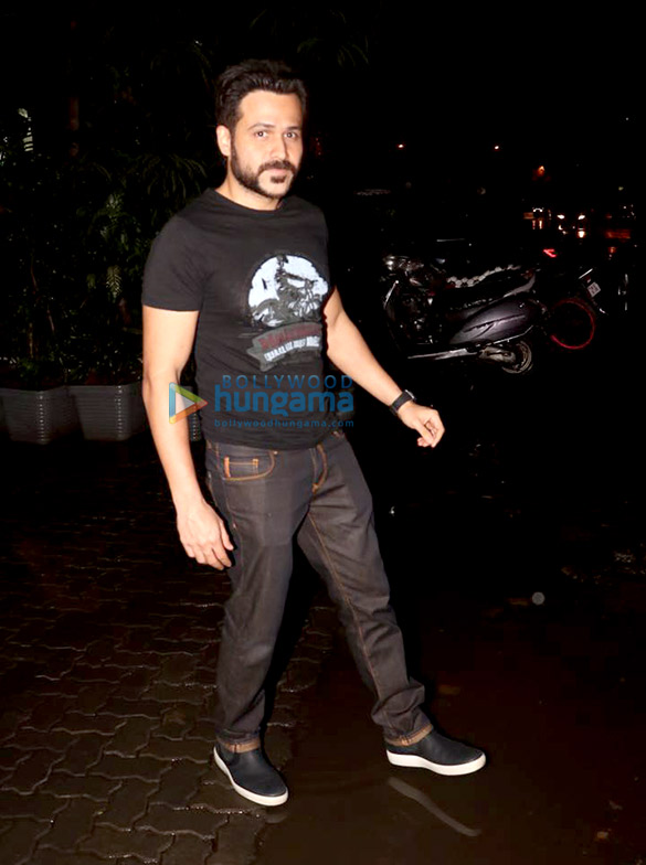 Emraan Hashmi snapped at Otters club