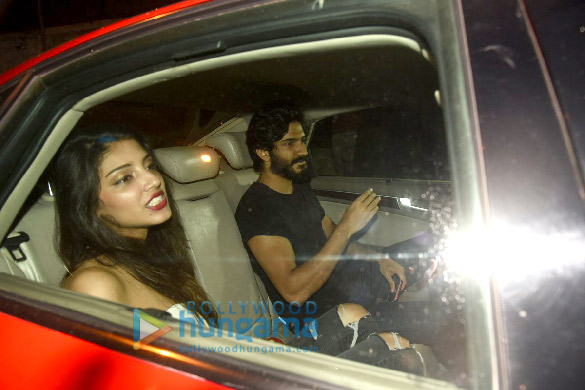 harshvardhan kapoor snapped with a mystery girl post dinner 6