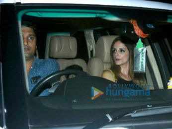 Hrithik Roshan, Sussanne Roshan and kids snapped post dinner at Yautcha Bandra