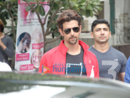 Hrithik Roshan snapped at Akro Gym