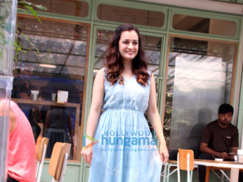 Dia Mirza snapped at The Kitchen Garden