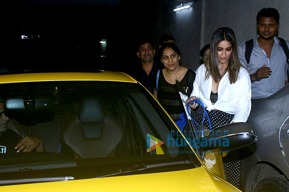 ileana and emraan snapped at baadshaho screening 7