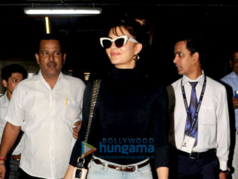 Jacqueline Fernandez arrives from her home town Colombo