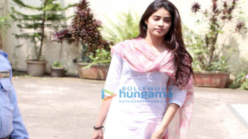 Jahnavi Kapoor snapped after dance rehearsal