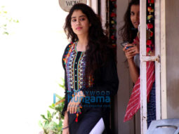 Jahnavi Kapoor snapped during her dance rehearsals