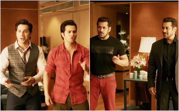 Judwaa 1 Salman Khan meets Judwaa 2 Varun Dhawan AND it's too much fun