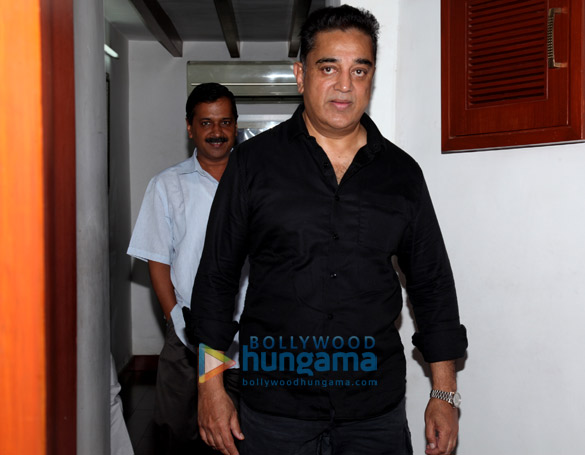 kamal haasan meets delhis cm arvind kejriwal 11