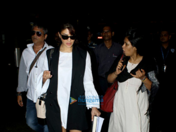 Kangana Ranaut and Jacqueline Fernandez snapped at the airport