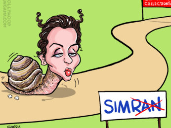 Bollywood Toons: Kangana Ranaut’s Simran crawls at the box office!