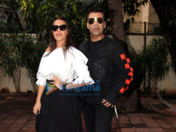 Karan Johar snapped shooting for Neha Dhupia’s show #NoFilterNeha – Season 2