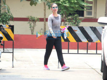 Kareena Kapoor Khan snapped leaving the gym