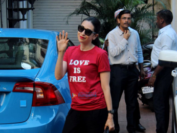 Karisma Kapoor snapped in Bandra