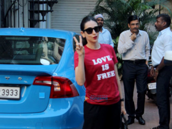 Karisma Kapoor snapped in Bandra