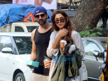Kartik Aaryan snapped in Bandra