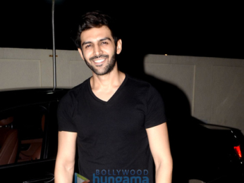 Kartik Aaryan snapped in Bandra