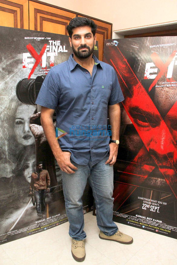 kunaal roy kapur ananya sengupta and others grace the press meet of the film the final exit 4