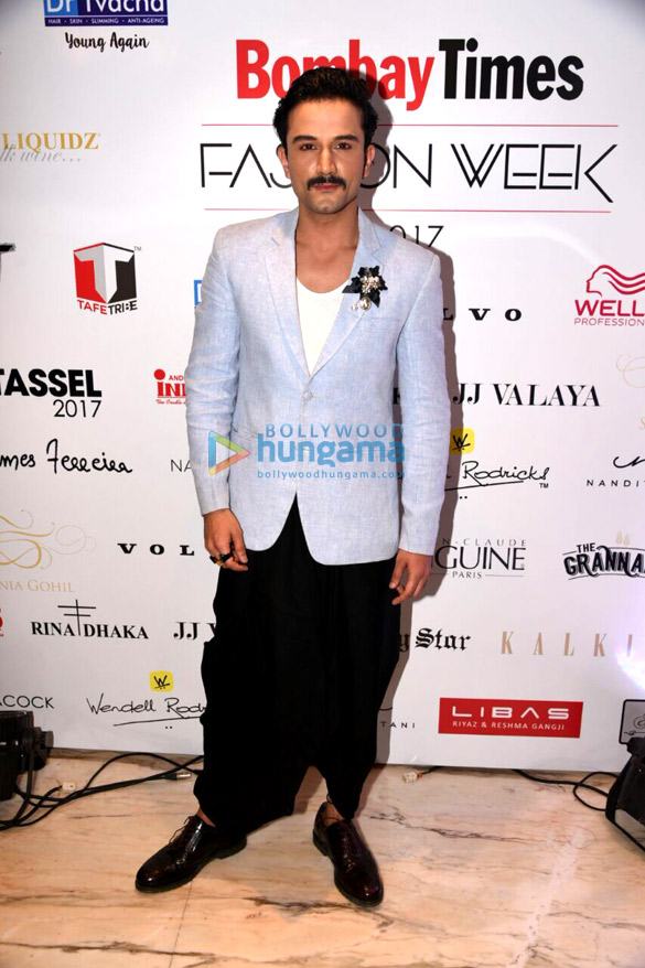 kunal kapoor sahil salathia and udita goswami at the bombay times fashion week 2