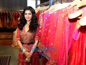 Nimrat Kaur unveils Ritu Kumar's Festive Winter campaign at her Kala Ghoda Store in Mumbai