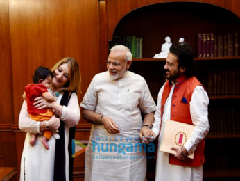 PM Modi warmly welcomes Adnan Sami's daughter Medina PMO Office