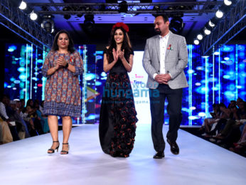 Pooja Chopra walk the ramp at Bombay Times Fashion Week