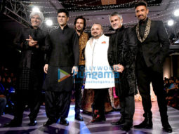 Rahul Dev and Rajniesh Duggal walk the the ramp at Bombay Times Fashion Week