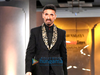 Rahul Dev and Rajniesh Duggal walk the the ramp at Bombay Times Fashion Week