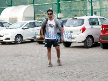 Ranbir Kapoor, Armaan Jain and others at football practice