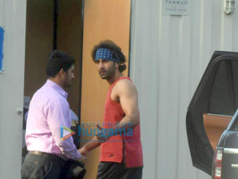 Ranbir Kapoor, Dino Morea and Aparshakti Khurrana snapped at Football session in Mumbai Ranbir Kapoor, Dino Morea and Aparshakti Khurrana snapped at Football session in Mumbai