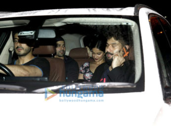 Ranbir Kapoor, Varun Dhawan, Arjun Kapoor, Aditya Roy Kapur and Ileana D’Cruz snapped post party at Sucasa Bandra