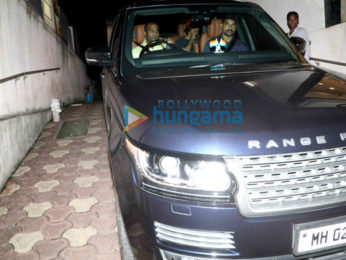 Ranbir Kapoor and Jaya Bachchan spotted at Bandra