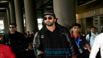 Ranbir Kapoor and Karan Johar snapped at the airport