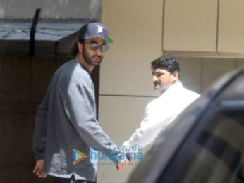 Ranbir Kapoor snapped post rehearsals for his film 'Dragon' in Bandra