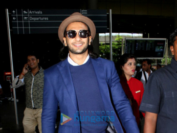 Ranveer Singh and Shraddha Kapoor snapped at the airport
