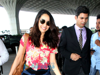 Ranveer Singh and Shraddha Kapoor snapped at the airport