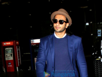 Ranveer Singh and Shraddha Kapoor snapped at the airport