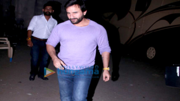 Saif Ali Khan snapped at Mehboob Studio