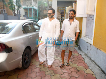 Saif Ali Khan snapped post meeting in Bandra Saif Ali Khan snapped post meeting in Bandra