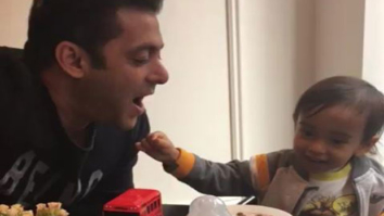 CUTE! Salman Khan doing this mischief with Ahil is the most adorable thing you will see on the internet today