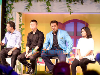 Salman Khan graces the press meet of the show Bigg Boss season 11